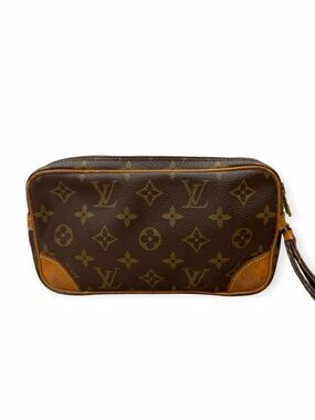 Louis Vuitton Monogram Marly Dragonne – Vintage Wristlet Pouch